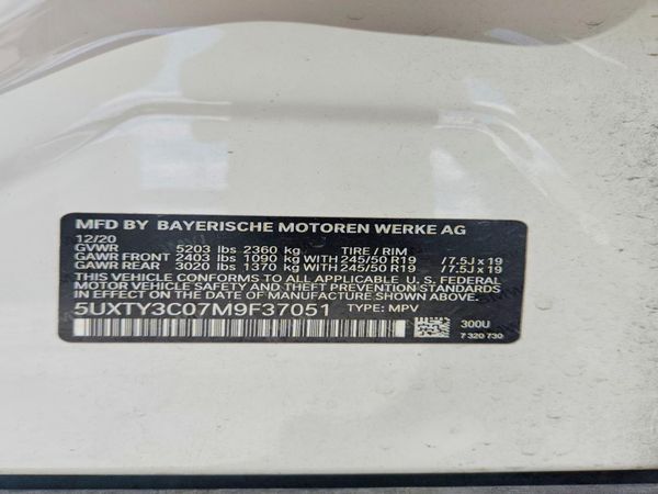 2021 BMW X3