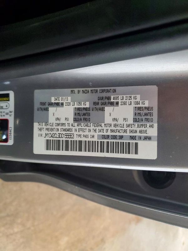 2013 MAZDA 5 Touring/GS — VINS