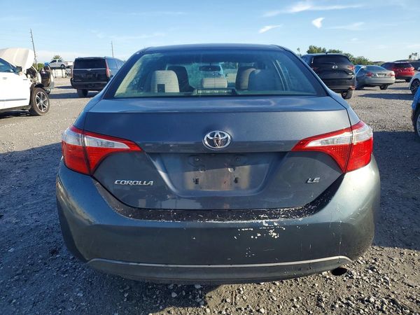 2016 TOYOTA COROLLA L/LE