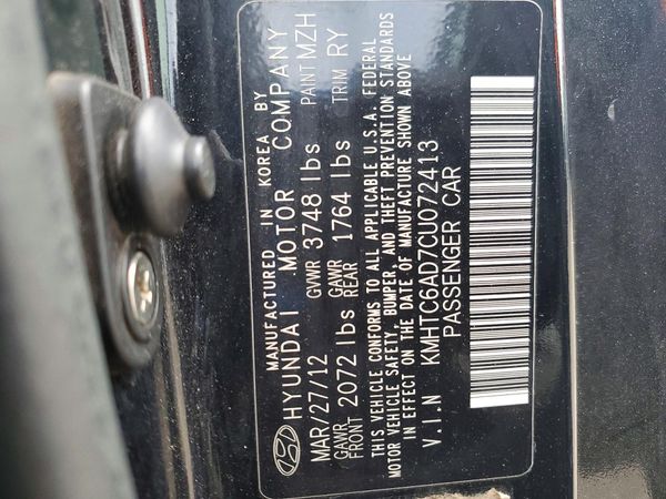 2012 HYUNDAI VELOSTER GLS(Middle grade)