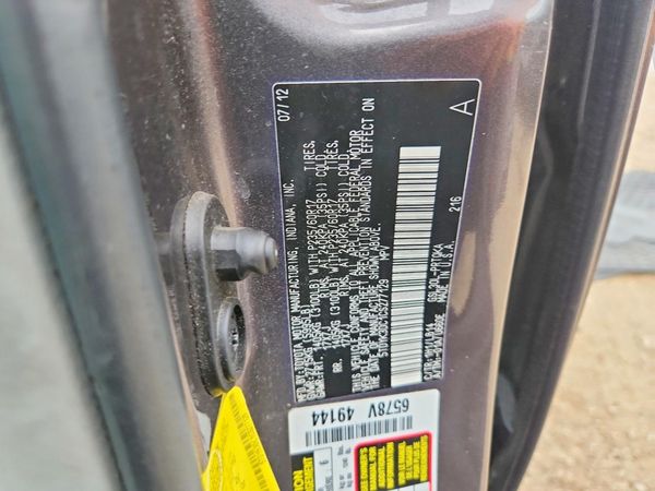 2012 TOYOTA SIENNA