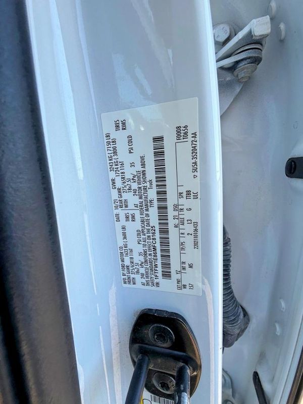 2021 FORD F150