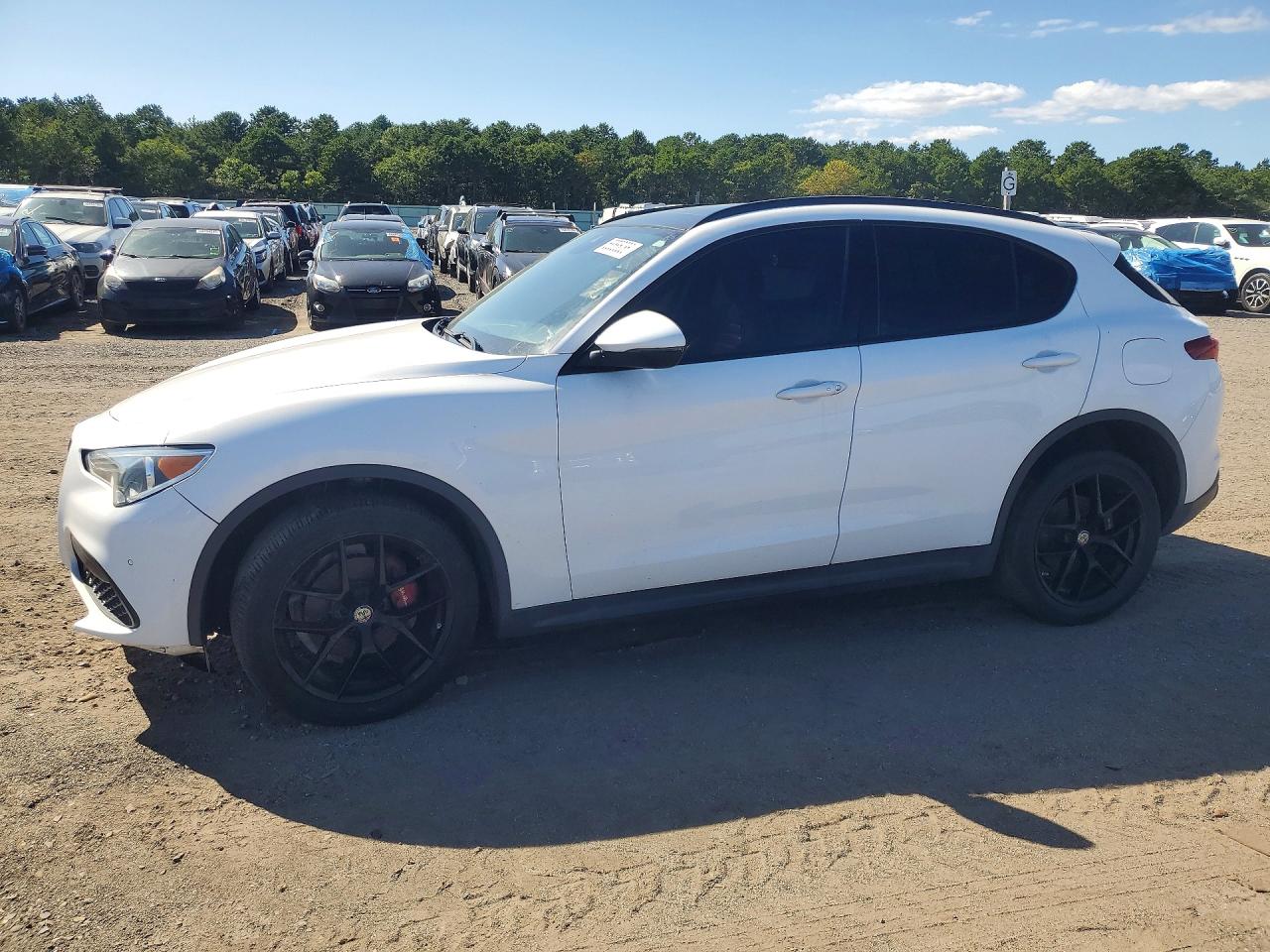 2019 ALFA ROMEO STELVIO TI AWD — Front 3/4