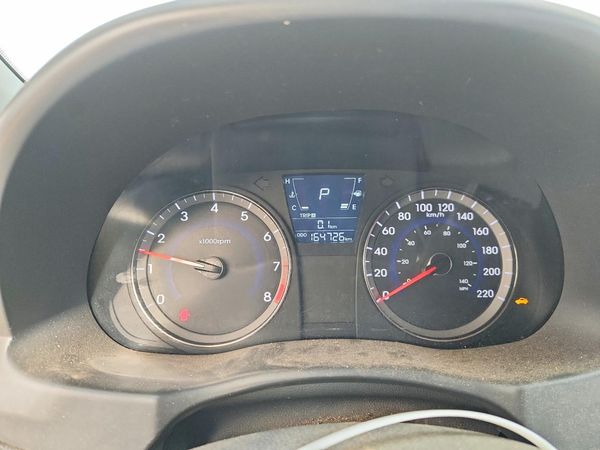 2012 HYUNDAI ACCENT GL (Middle-low grade) — ODOM