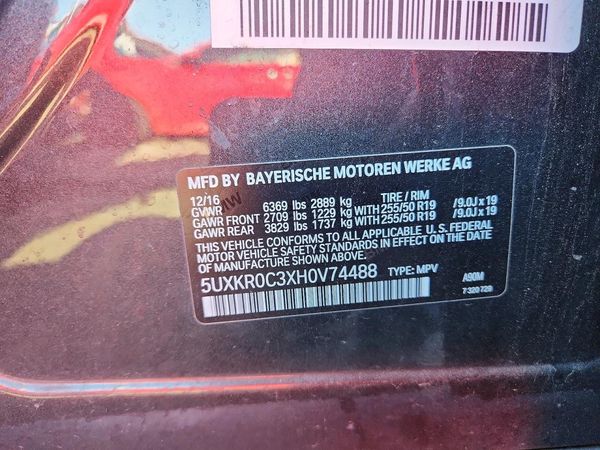 2017 BMW X5 xDrive35i