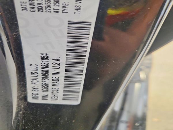 2021 RAM 1500 Big Horn, Lonestar — VINS