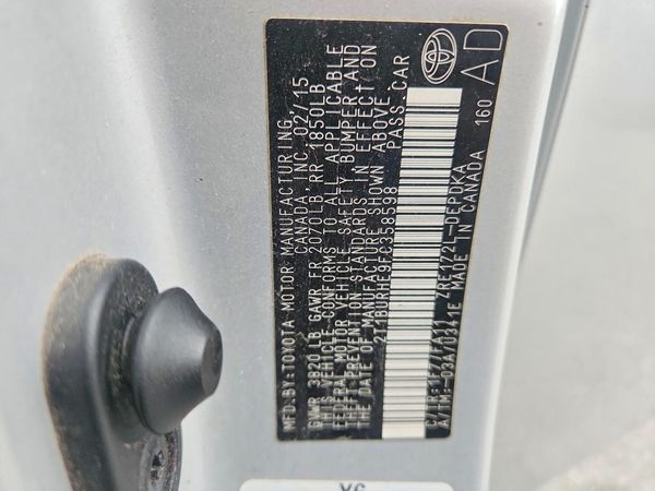 2015 TOYOTA COROLLA L/LE
