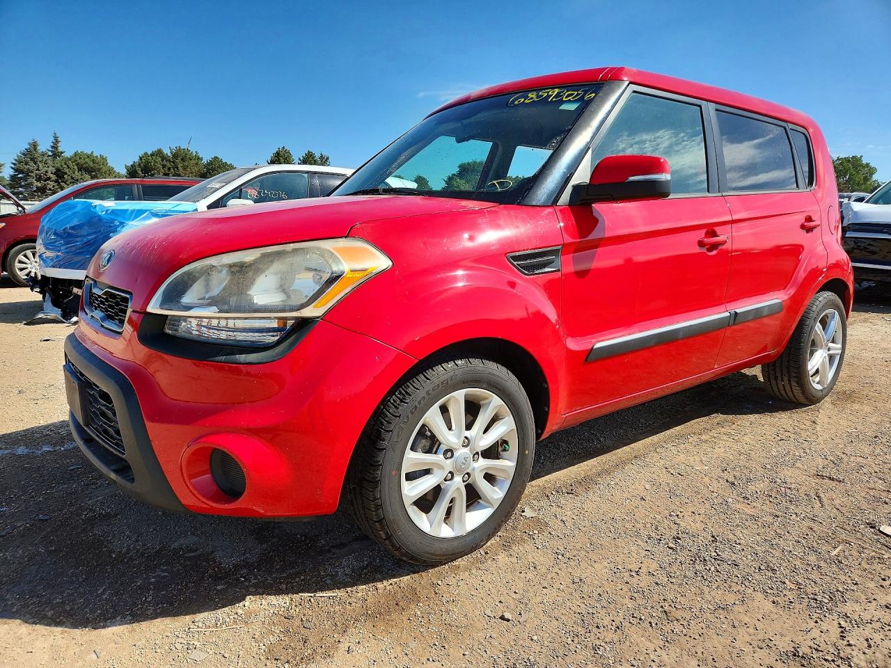 2013 KIA SOUL All Trims — Front 3/4