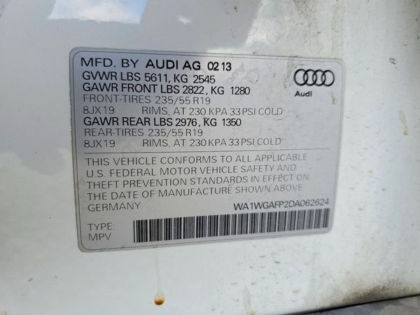2013 AUDI Q5 Prestige