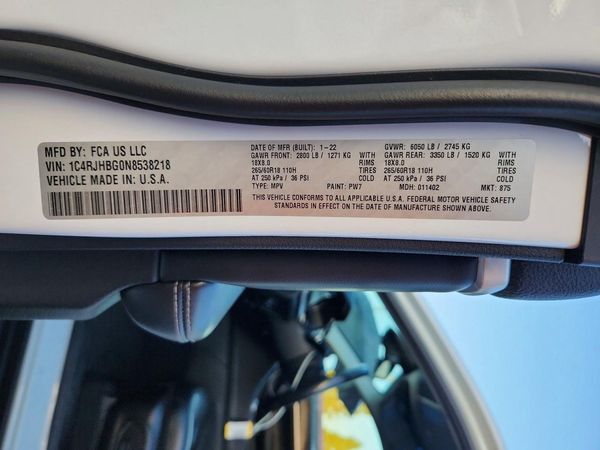 2022 JEEP GRAND CHEROKEE Limited