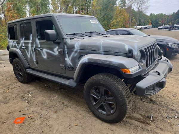 2021 JEEP WRANGLER UNLIMITED Unlimited Sahara — Passenger 3/4
