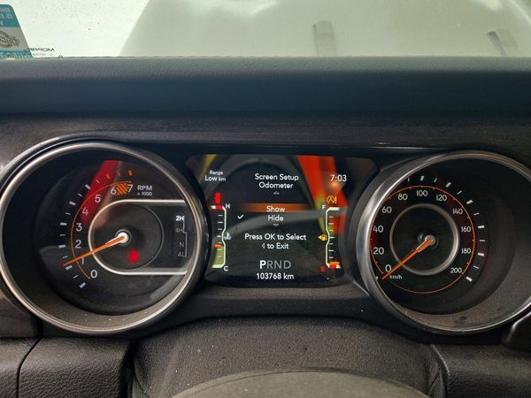 2021 JEEP WRANGLER UNLIMITED Unlimited Sahara — ODOM
