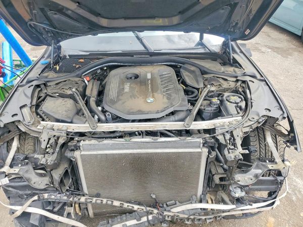 2016 BMW 740 — Engine bay