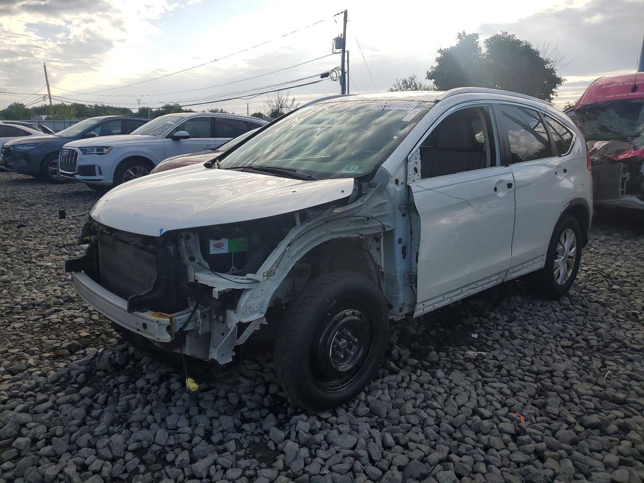 2014 HONDA CRV EX-L — Front 3/4