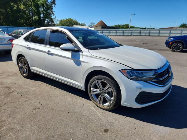 2022 VOLKSWAGEN JETTA — Passenger 3/4