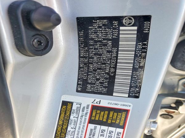 2014 TOYOTA CAMRY
