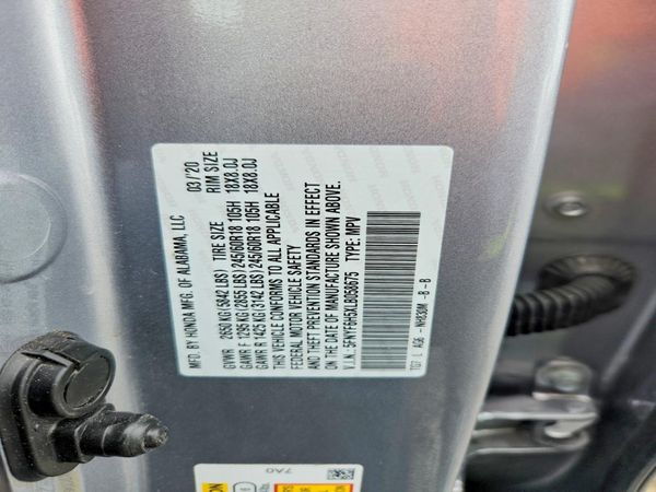 2020 HONDA PILOT EXL