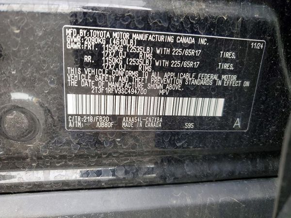 2025 TOYOTA RAV4