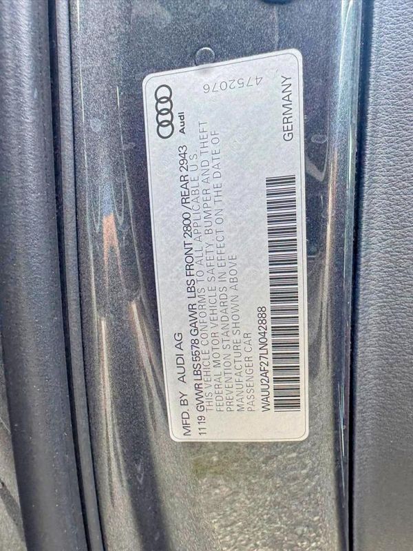2020 AUDI A7
