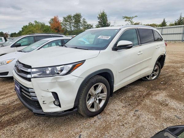 2019 TOYOTA HIGHLANDER — Front 3/4