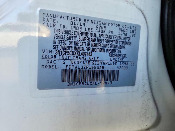 2019 NISSAN KICKS