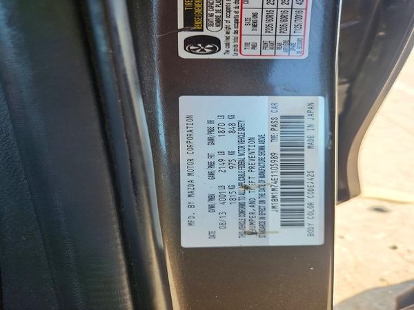 2014 MAZDA 3 — VINS