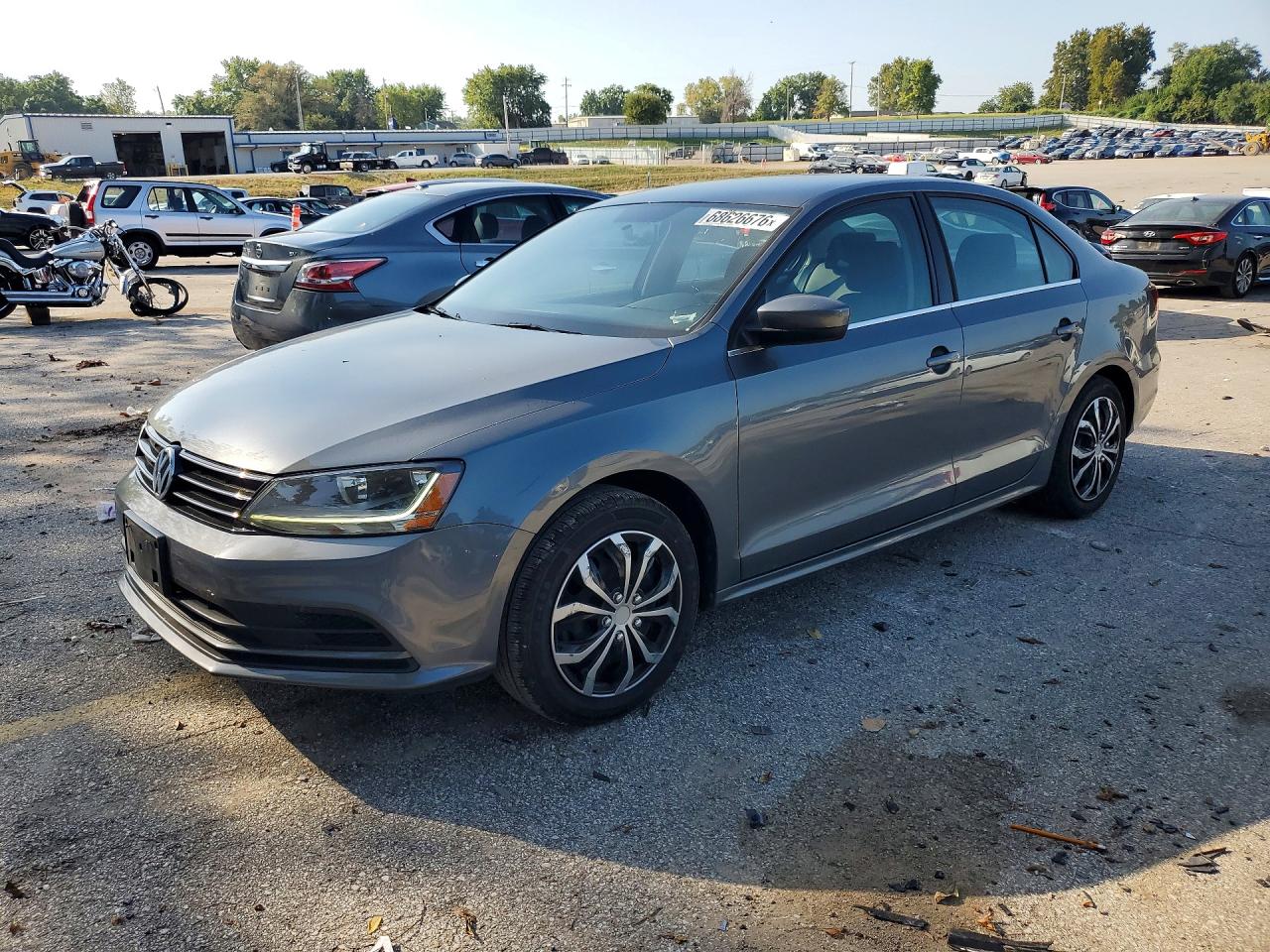 2017 VOLKSWAGEN JETTA — Front 3/4