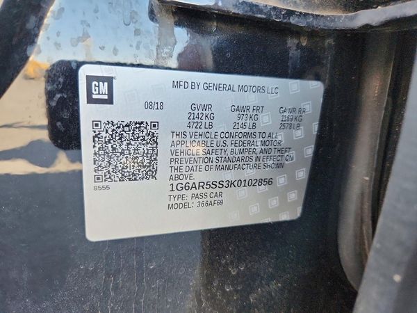 2019 CADILLAC CTS Luxury