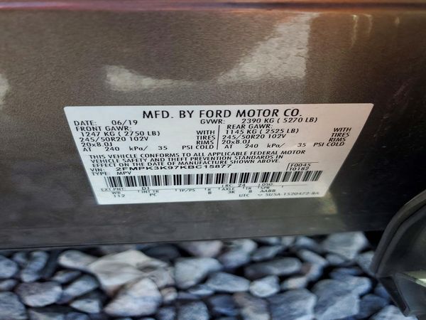 2019 FORD EDGE Titanium