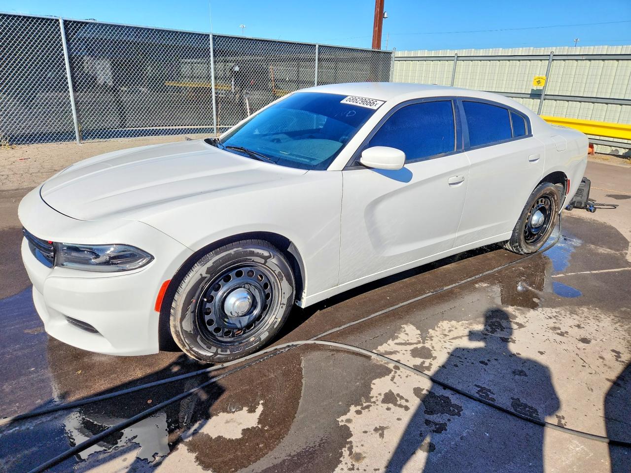 2018 DODGE CHARGER Police — Front 3/4