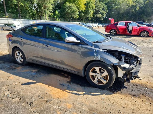 2014 HYUNDAI ELANTRA — Passenger 3/4