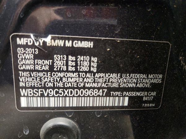 2013 BMW M5