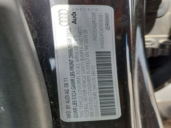 2012 AUDI A7 quattro Prestige