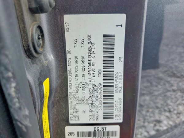 2017 TOYOTA TUNDRA SR5/TRD Pro