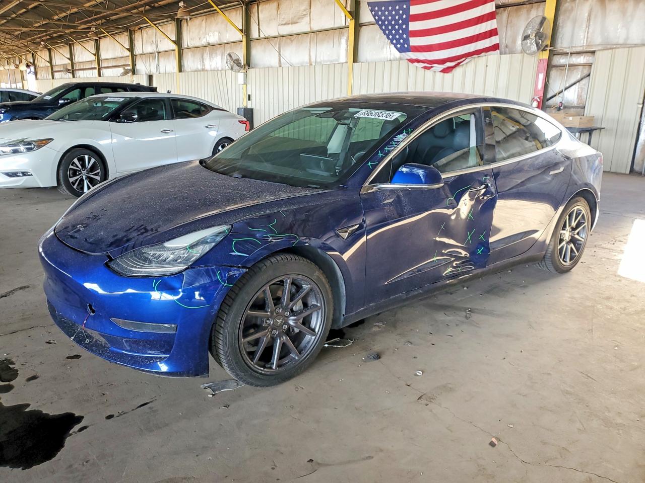 2020 TESLA MODEL 3 — Front 3/4
