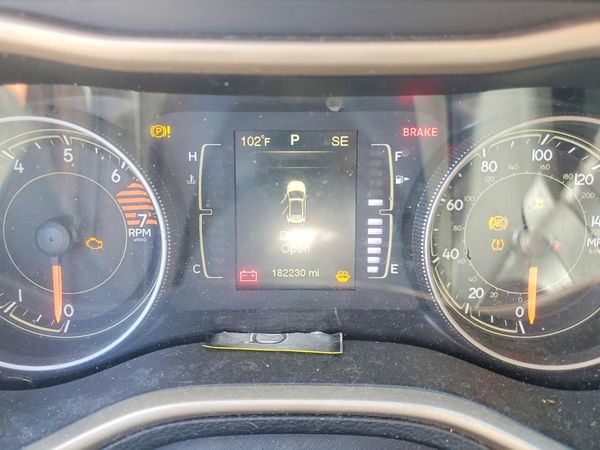2016 JEEP CHEROKEE Latitude/Longitude/North — ODOM