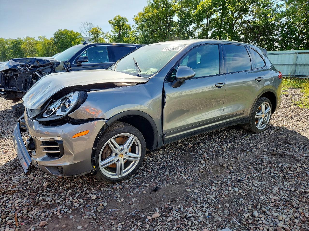 2017 PORSCHE CAYENNE — Front 3/4