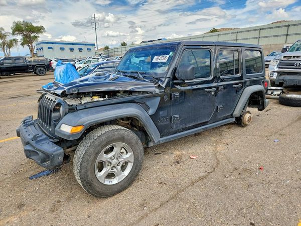 2021 JEEP WRANGLER UNLIMITED — Front 3/4