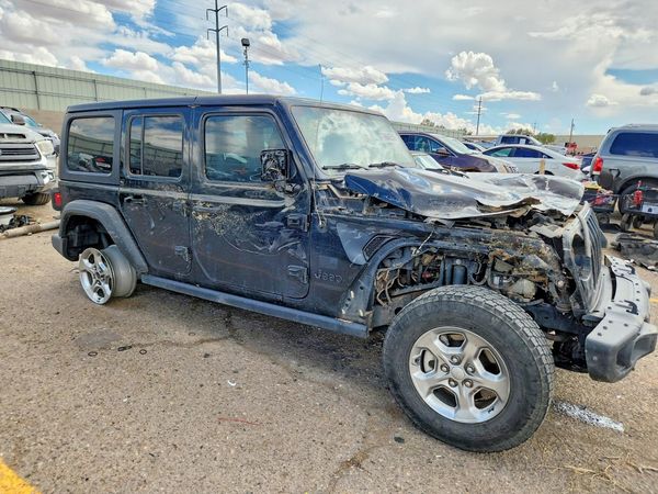 2021 JEEP WRANGLER UNLIMITED — Passenger 3/4
