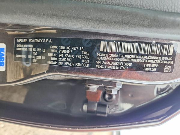 2020 JEEP RENEGADE Latitude, Longitude