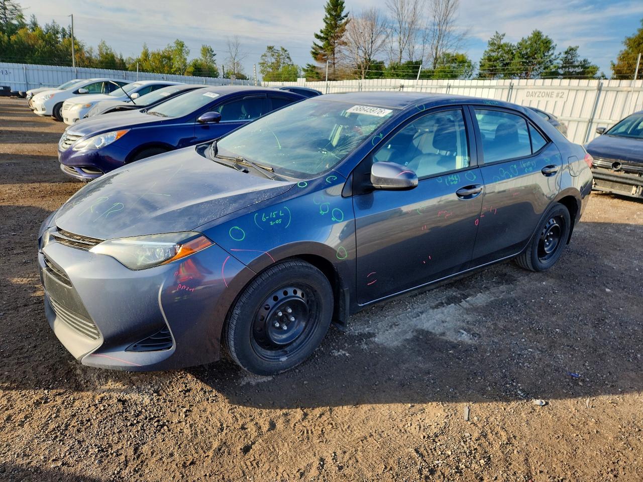 2018 TOYOTA COROLLA L/LE/SE/XLE/XSE — Front 3/4