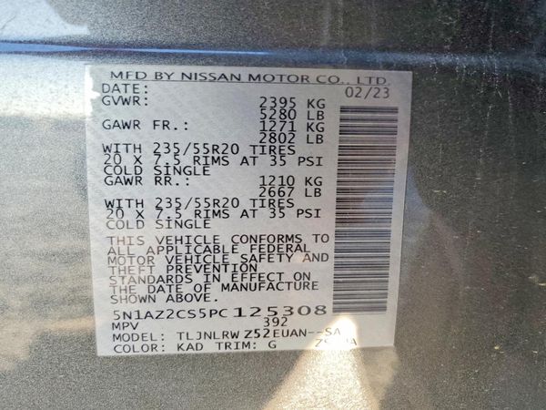 2023 NISSAN MURANO SL