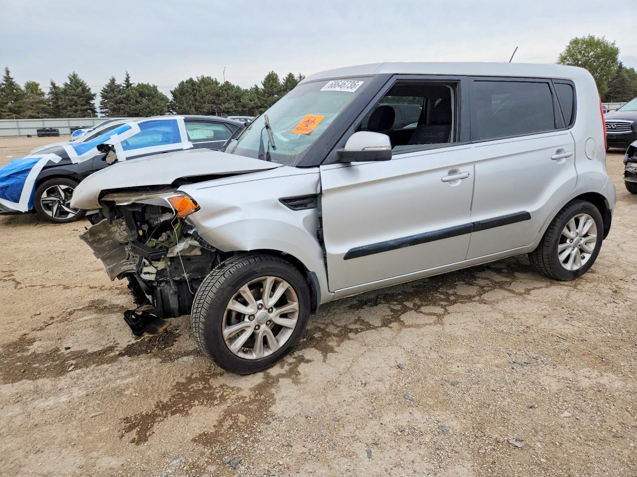 2013 KIA SOUL All Trims — Front 3/4