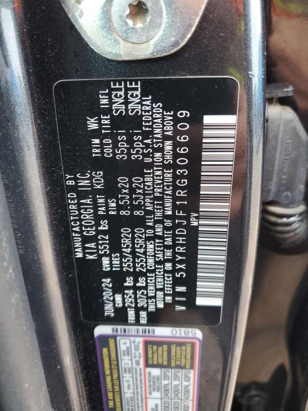 2024 KIA SORENTO