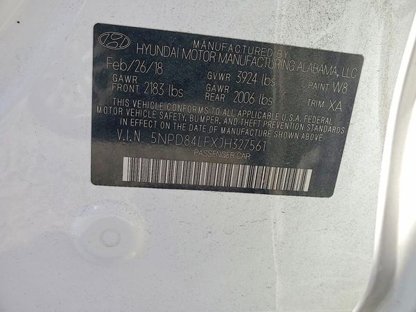 2018 HYUNDAI ELANTRA