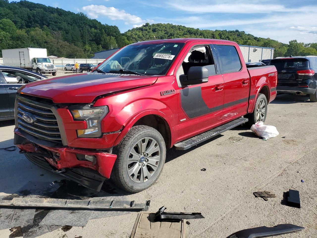 2017 FORD F150 SuperCrew — Front 3/4