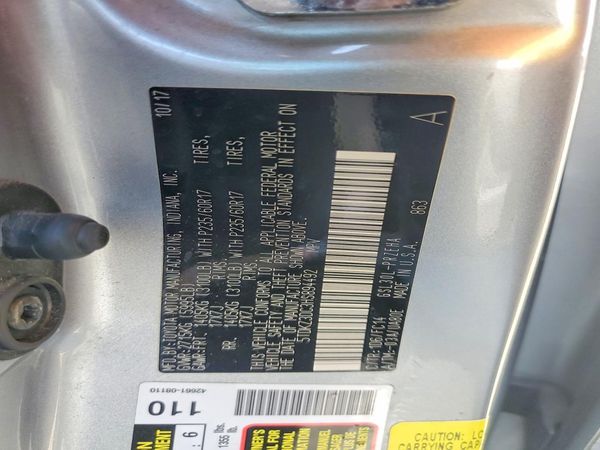 2017 TOYOTA SIENNA LE Mobility/LE — VINS