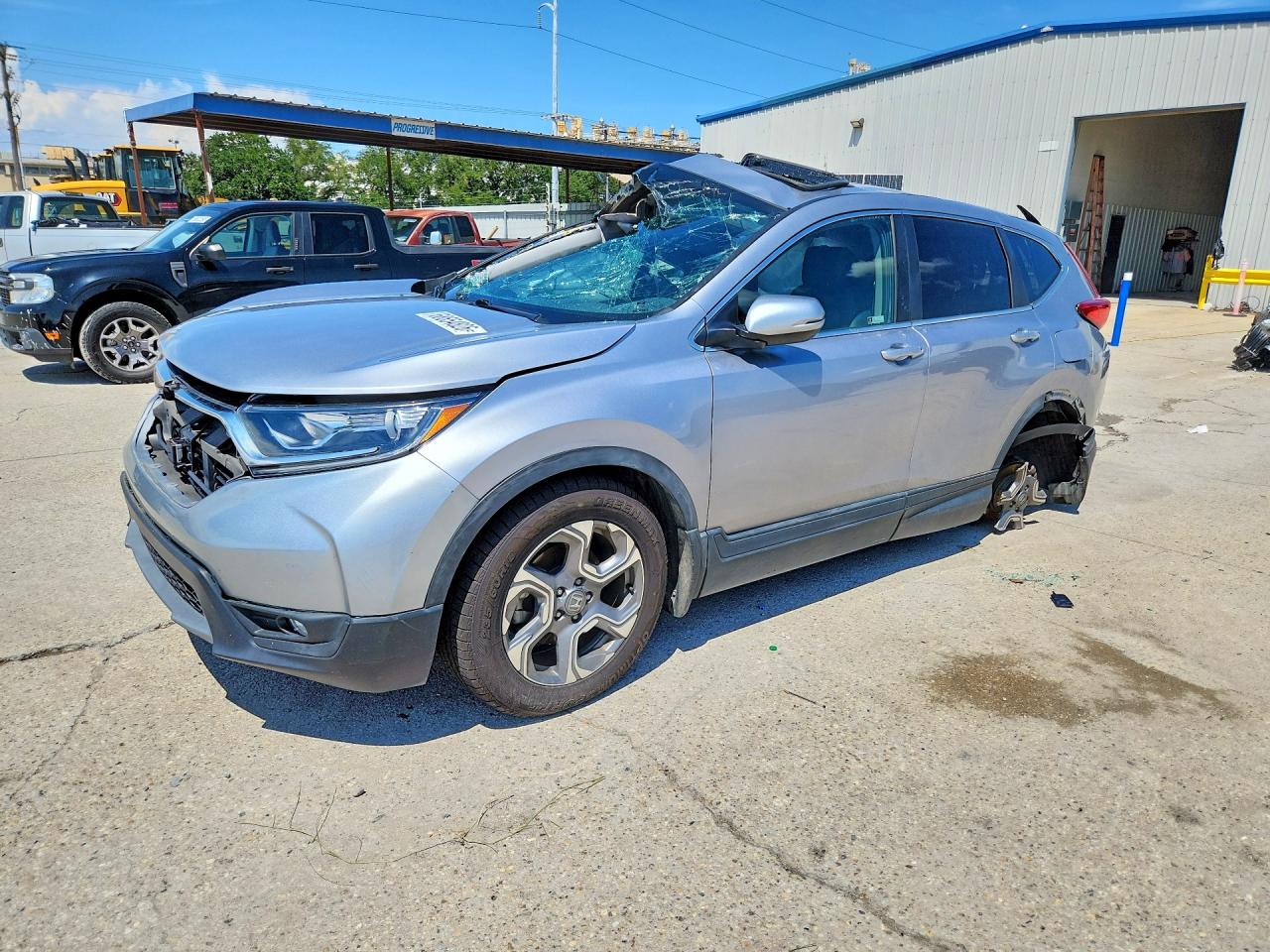 2019 HONDA CRV EX-L/EX-L Navi — Front 3/4