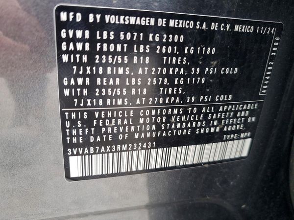 2024 VOLKSWAGEN TIGUAN