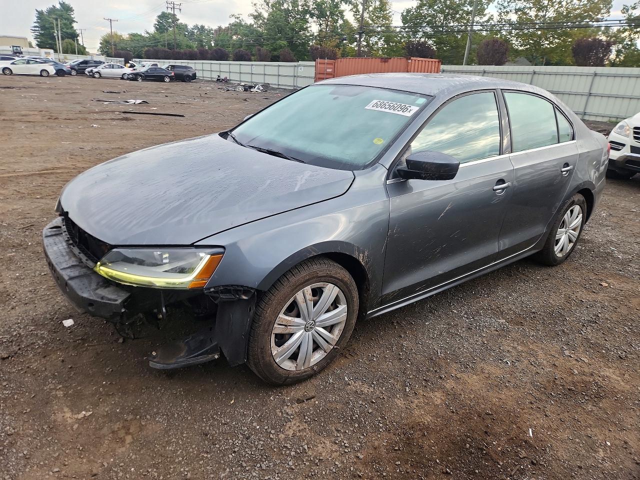 2017 VOLKSWAGEN JETTA — Front 3/4